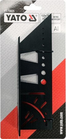 Yato Yato Winkelmesser Für Zimmerleute Aluminium Länge 21,5cm mit Winkelmesser