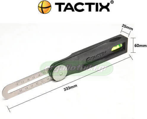 Tactix Γωνιόμετρο Μαραγκών Μήκους 20εκ.