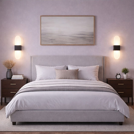 VenCore Modern Wall Lamp with Integrated LED and Adjustable White Light Gold 5x30cm