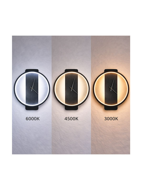 VenCore Modern Wall Lamp with Integrated LED and Adjustable White Light