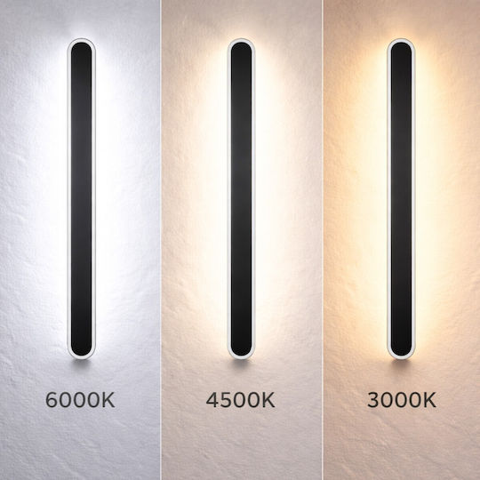 VenCore Modern Wall Lamp with Integrated LED and Adjustable White Light Gold
