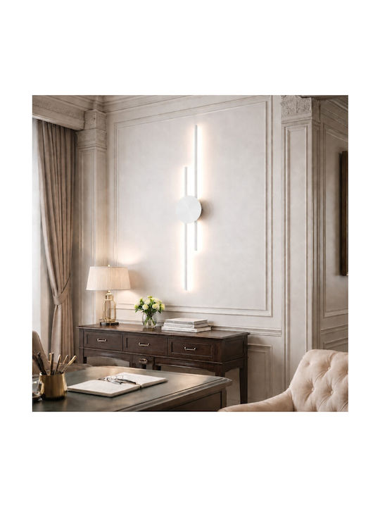 Vencore Aurex White 6093-20107 Μοντέρνο Επιτοίχιο Φωτιστικό Απλίκα Led 60cm 12w Λευκό Αλουμίνιο Ρυθμιζόμενο Cct Λευκό Ημέρας Θερμό Χειρισμός Cct Μέσω Διακόπτη On-off 6093-20107 Vencore Aurex White 6093-20107 Μοντέρνο Επιτοίχιο Φωτιστικό Απλίκα Led 60cm 12w Λευκό Αλουμίνιο Ρυθμιζόμενο Cct Λευκό Ημέρας Θερμό Χειρισμός Cct Μέσω Διακόπτη On-off 6093-20107