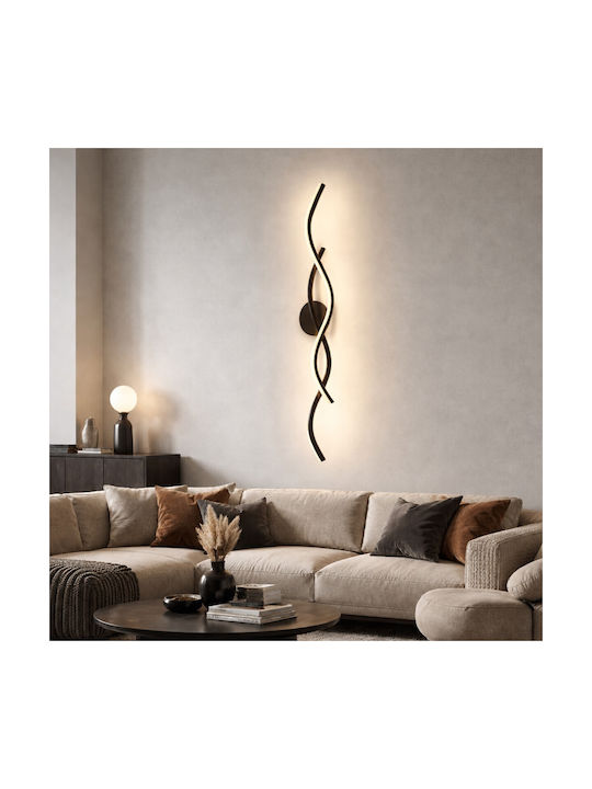 VenCore Modern Wall Lamp with Integrated LED and Adjustable White Light