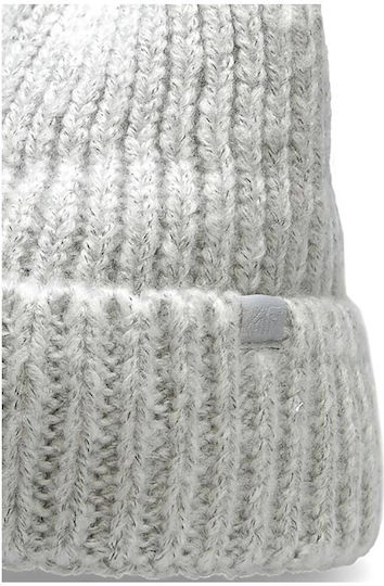 Beanie Damen Strickmütze in Grau