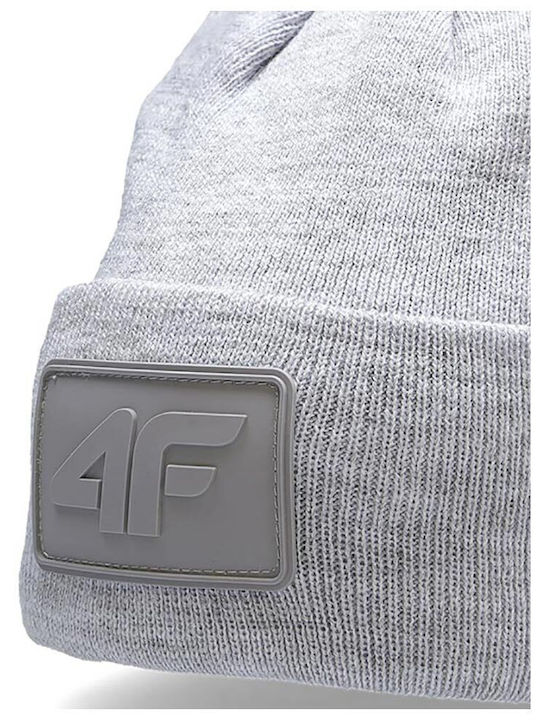 Men's Knitted Beanie Grey Beanie