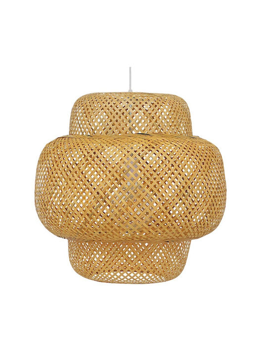 VenCore Lumini Suspendate Boem Rețea cu Bază de Bec E27 56x56x54cm