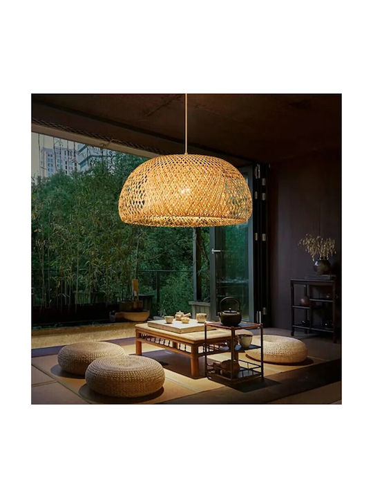 VenCore Boho Grid Pendant Ceiling Light with E27 Socket 60x60x30cm