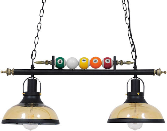 VenCore Pendant Light Black 70x25x30cm VenCore Pendant Light Black 70x25x30cm