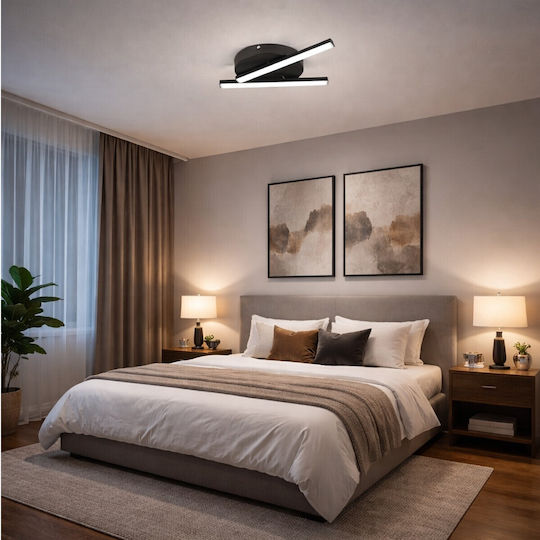 VenCore Ceiling Light 50cm Gold with Integrated LED