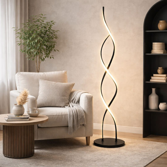 VenCore LED Фотистик Дапедоу Височина 105xДължина 25см с Регулируемо Бяло Светлина Черен