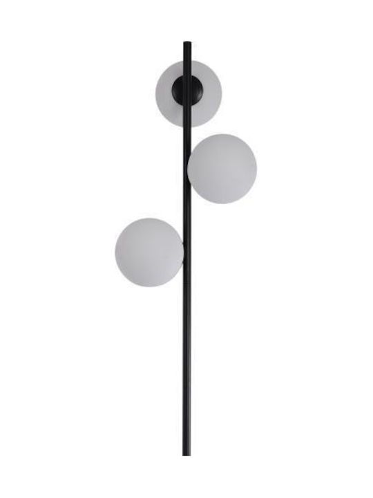 Light Prestige Vintage Lampa de podea Î165xL33cm. cu Soclu pentru Bec E14 Negru