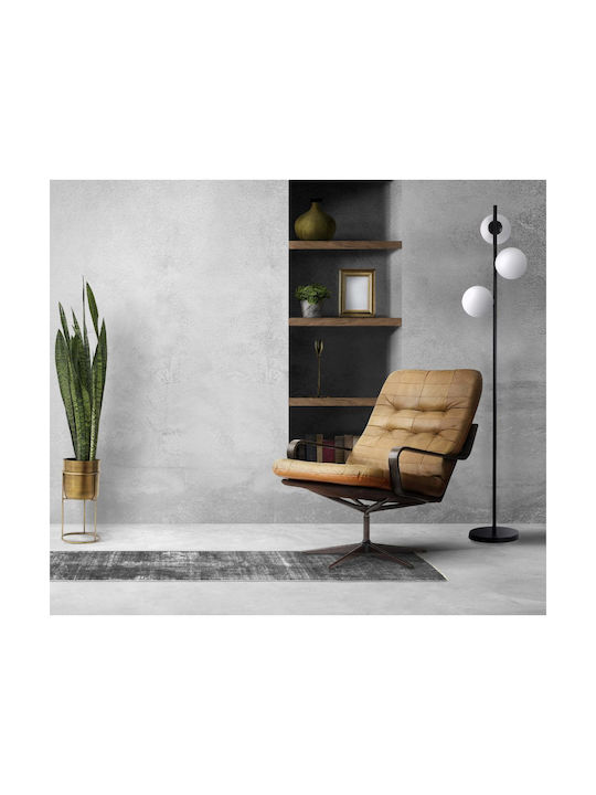 Light Prestige Vintage Lampa de podea Î165xL33cm. cu Soclu pentru Bec E14 Negru
