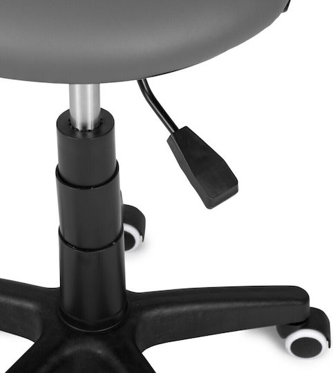 Habys Medical Stool with Backrest Gray T-TACHAO002