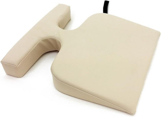 Rest Pro Perna Profesională Femei PU Accesoriu Fizioterapie Bej 46x65cm
