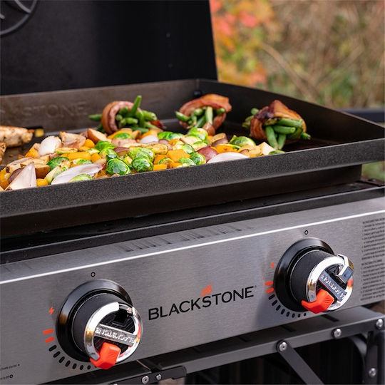 Blackstone Steel Griddle with Flat Grill Plate