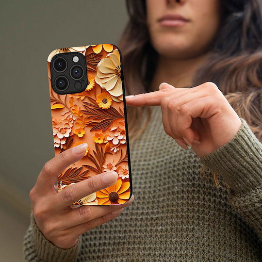 Sonique 3D Blumen Serie Xiaomi Xiaomi 17t 5g Orange Handyhülle