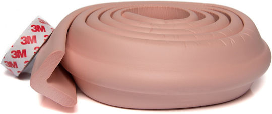 Protecție pentru Suprafață din Lemn în Culoare Roz 200x4x1.3cm