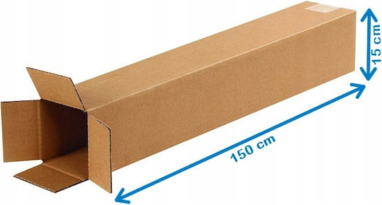Cardboard Tube 150x150x1500mm 3w 400g/m2 10 Pcs