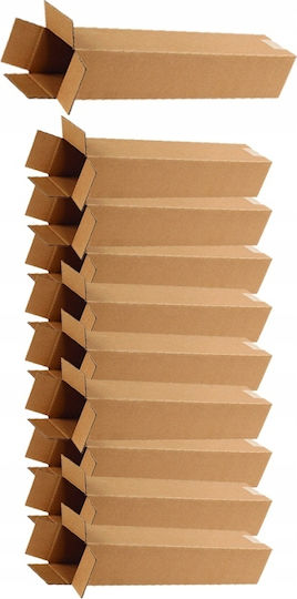 Cardboard Tube 150x150x1450mm 3w 400g/m2 10 Pcs
