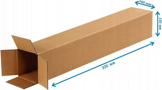 Cardboard Tube 100x100x320mm 3w 400g/m2 20 Pcs