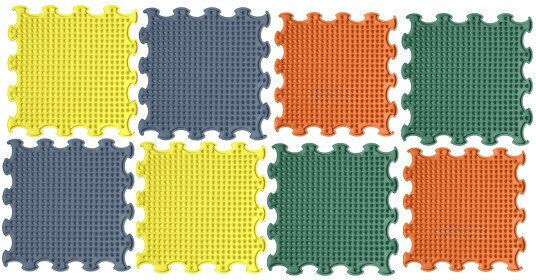 Ortoto Puzzle educațional pentru copii de podea 8 bucăți Ortoto Puzzle educațional pentru copii de podea 8 bucăți