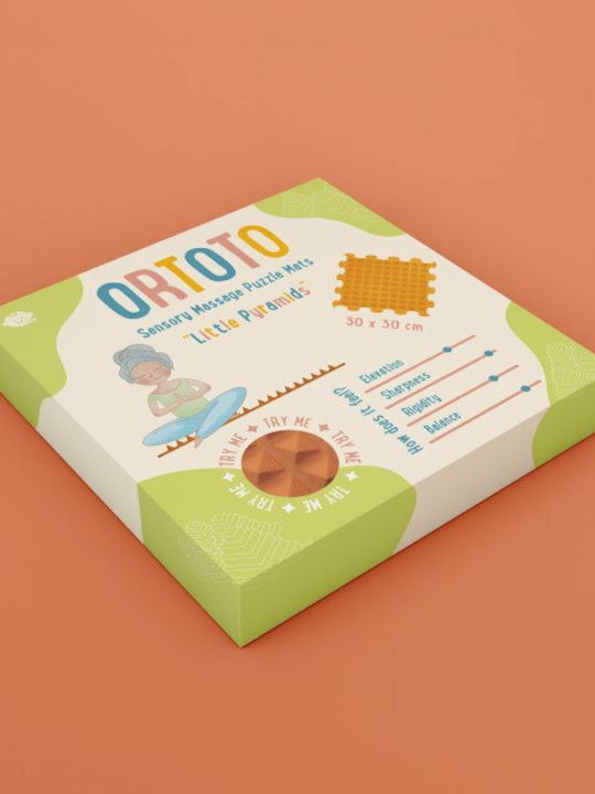 Ortoto Bildungsbezogenes Kinder-Bodenpuzzle Massage 1 Stück