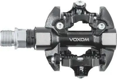 Voxom Πετάλια Ποδηλάτου Κουμπωτά Μαύρα