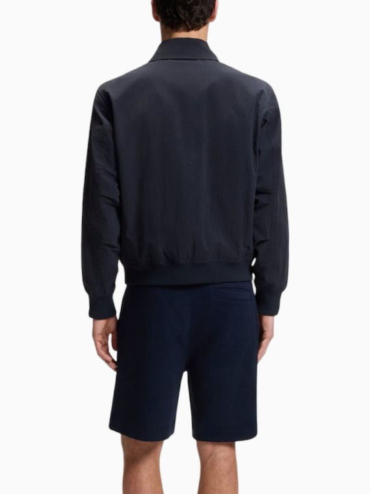 Boss Boss Herren Jacken Wasserdichtes Blau Winter