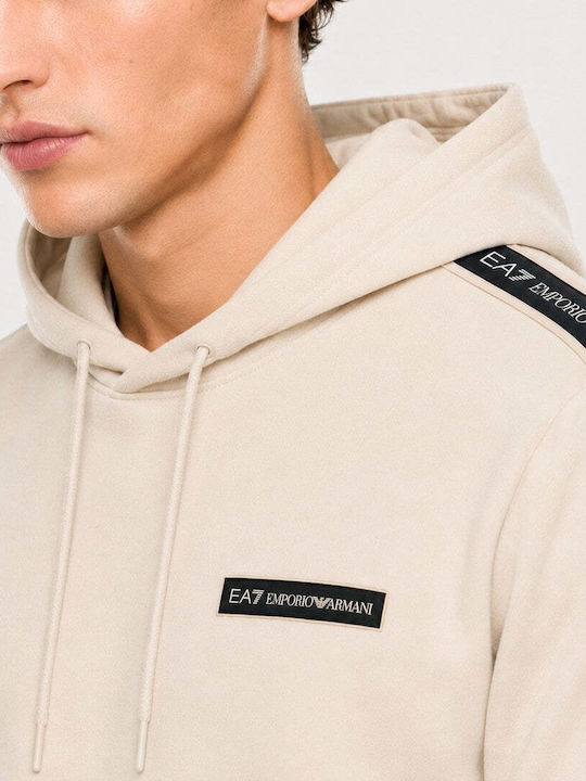 Hooded Sweatshirt Beige