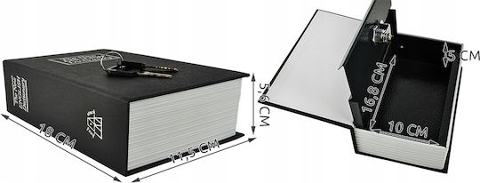 Safe Book Hidden Safe 18cm X 11.5cm