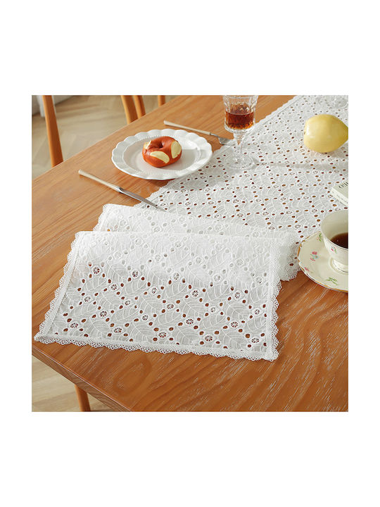 FRIPIA Текстилни Салфетки Бели 45x30см