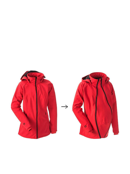 Μπουφάν Εργασίας Softshell Κόκκινο