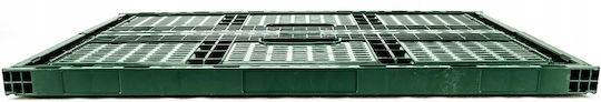 Plastic Green Storage Basket 46lt
