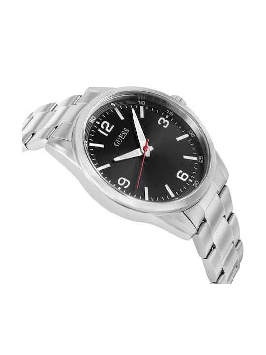 Guess Easton Men's Battery Watch with Black Metal Bracelet