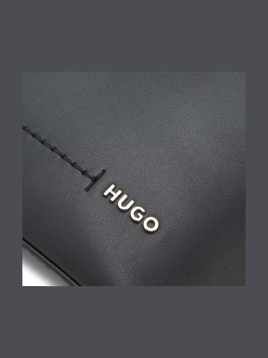 Leder Damen Handtasche Tote Handgelenk Schwarz