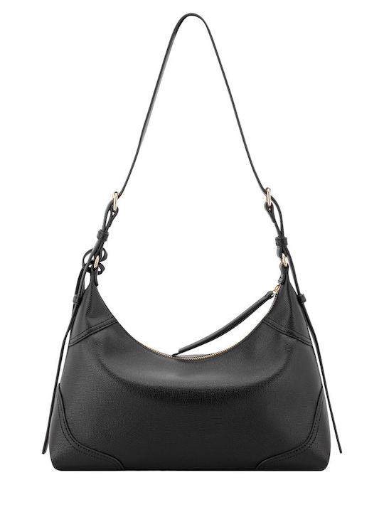 Women's Black Shoulder Bag