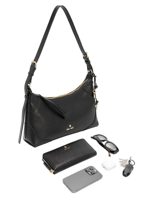 Women's Black Shoulder Bag