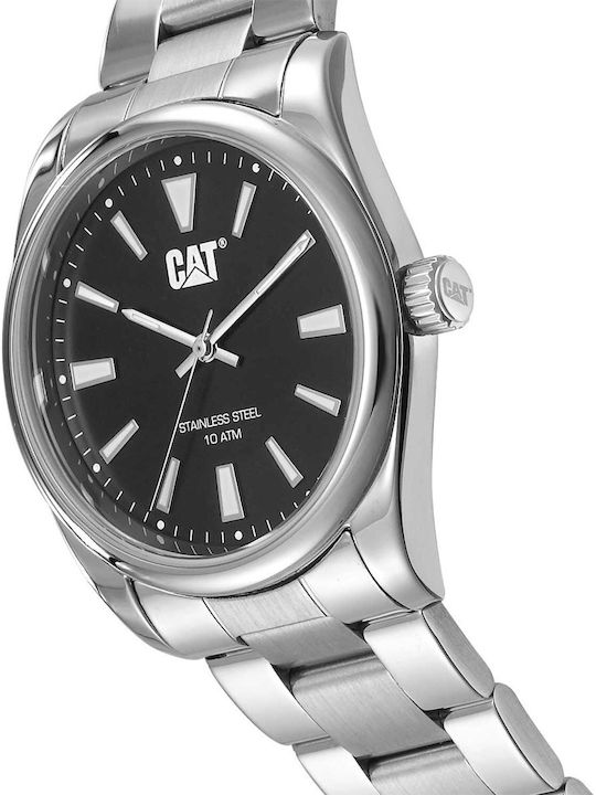 CAT Damenuhr mit Metall-Armband