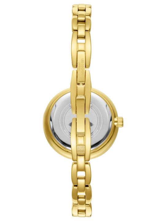 Lee Cooper Women's Watch 26mm Battery Operated with Gold Metal Bracelet