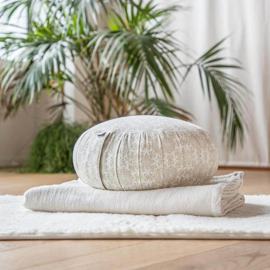 Bodhi Pernă De Meditație Zafu Maharaja Albastră Navy