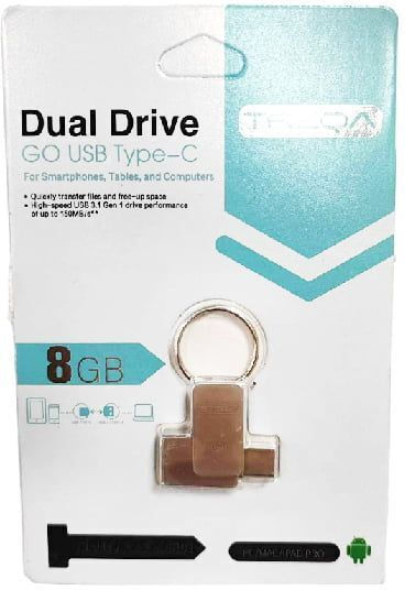16GB USB 3.0 Stick with USB-A & USB-C Connection