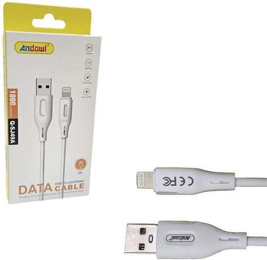 Andowl USB-A to Lightning Cable 1m Q-SJ49A