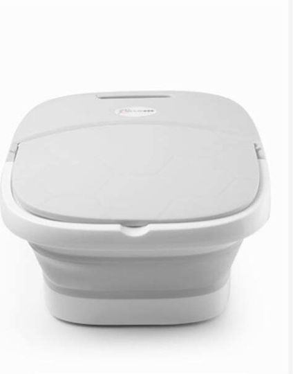 Foldable Spa Foot Bath Grey