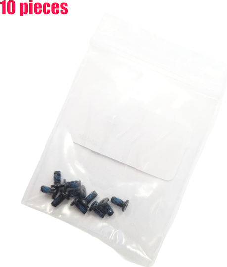 Screws Set Laptop Lenovo B40-30 80f1 B40-70 80f3 305-15ihw 80nh 305-15iby 80nk 305-15abm 80nl B50-70 80eu B50-30 80es 80et 90205443 Bottom Case Screws 2.5mm X 5mm 10pcs Code 1-bolt015