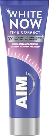 AIM Time Correct White Now Toothpaste for Whitening 75ml