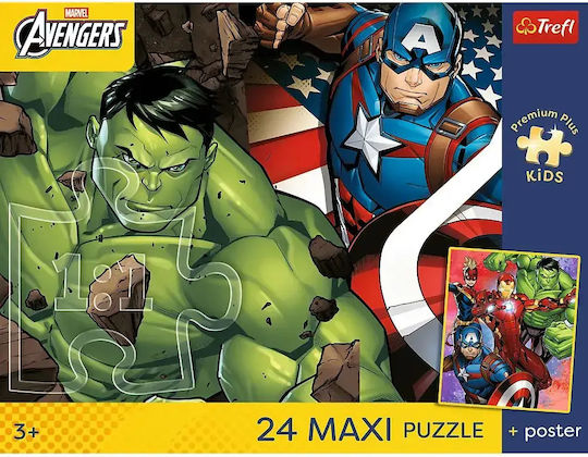 Kids Puzzle Maxi Premium 24pcs Trefl