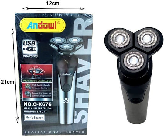 Andowl Q-X676 Самобръсначка за лице Акумулаторна