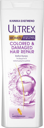 Ultrex Damaged & Colored Hair Shampoos against Dandruff for Coloured Hair 360ml