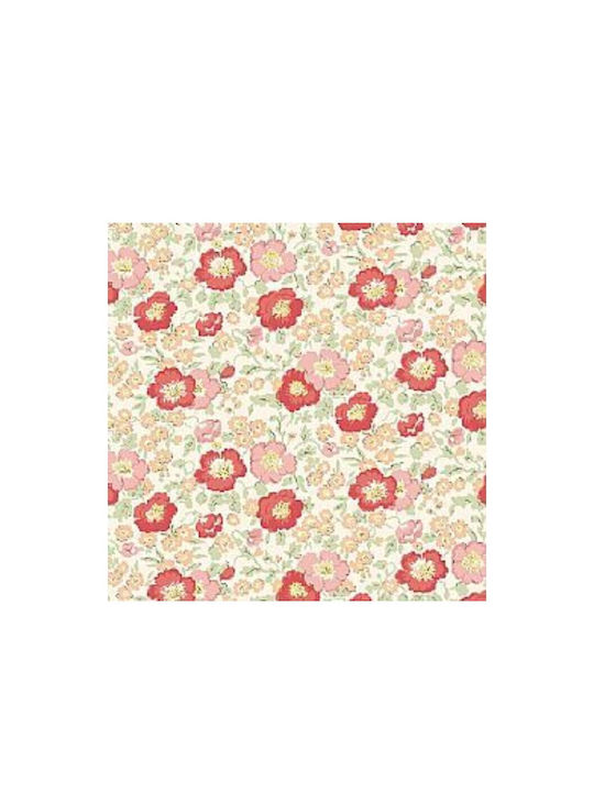 Oxygen Decorative Pillow Case Eco Text Fabric Red 45x45cm