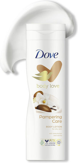 Dove Purely Pampering Shea Butter Moisturizing Body Lotion with Shea Butter & Vanilla Fragrance 400ml